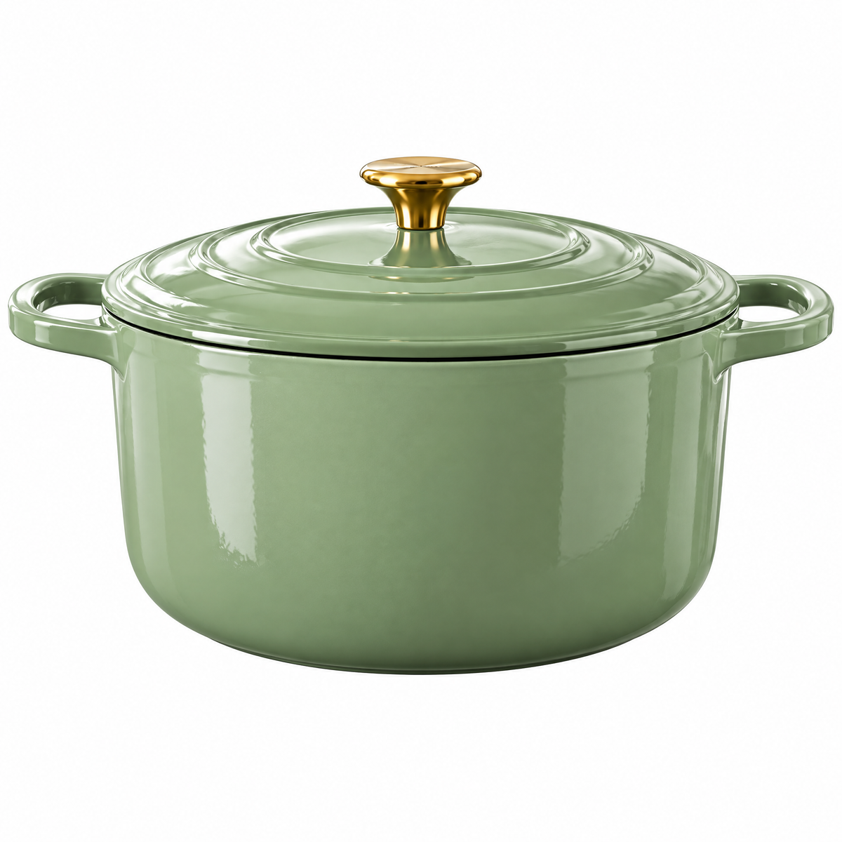 Sage Green Dutch Oven with Lid — product detail