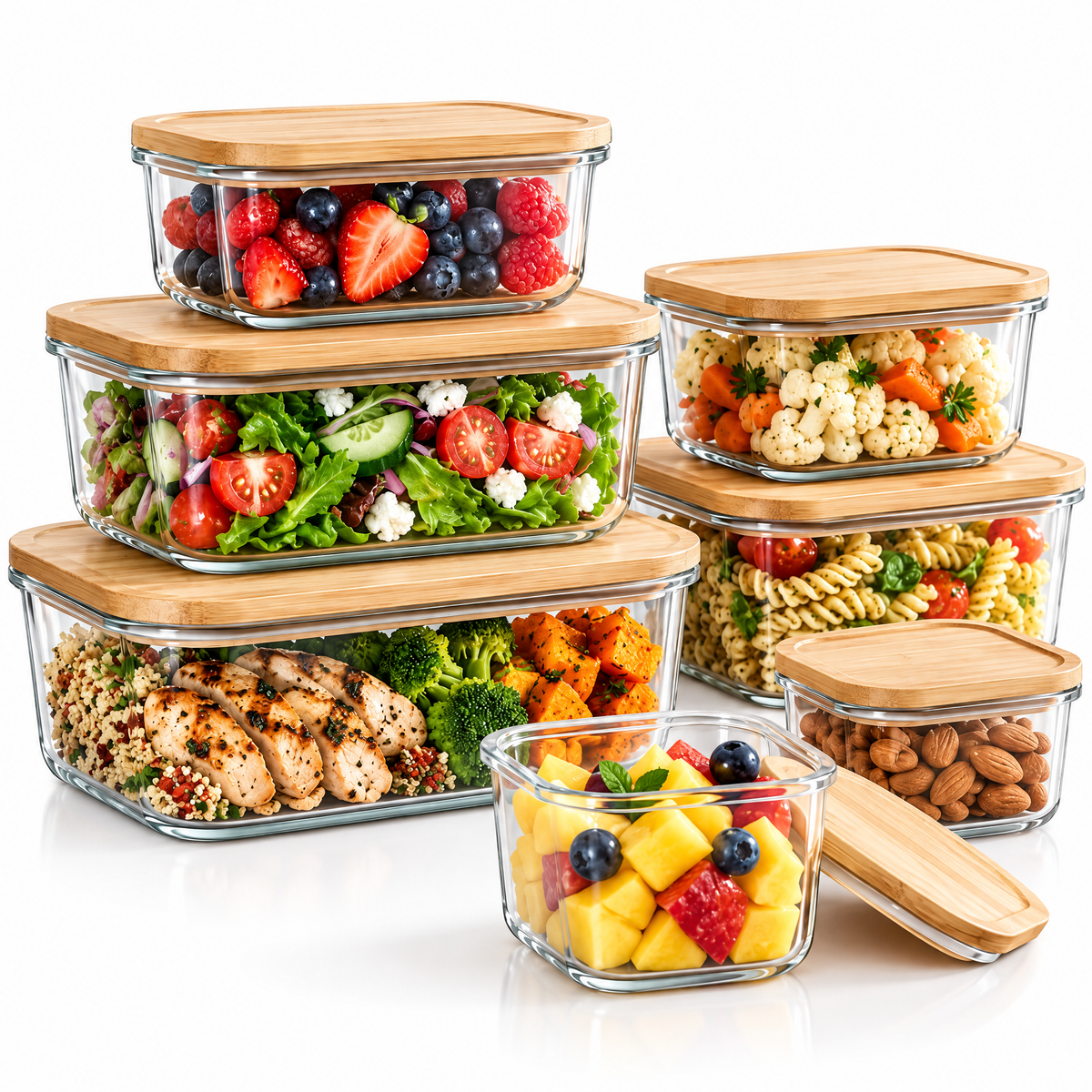 Glass Storage Container Set — product detail