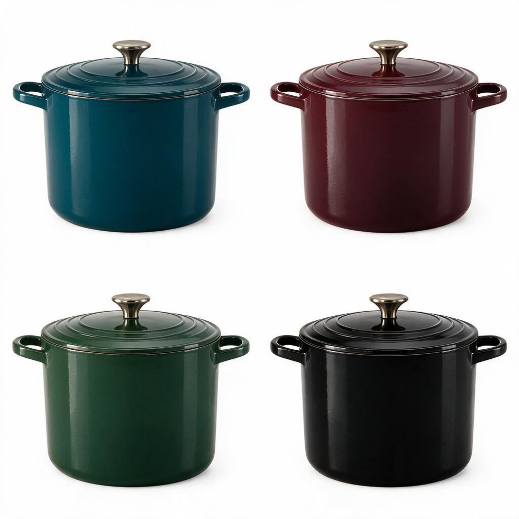 Classic Cream Lidded Stockpot — product detail